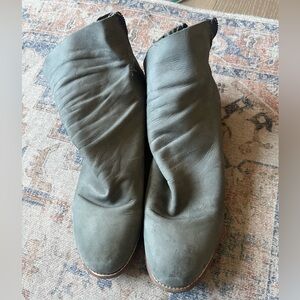 Fluevog grey boots 10